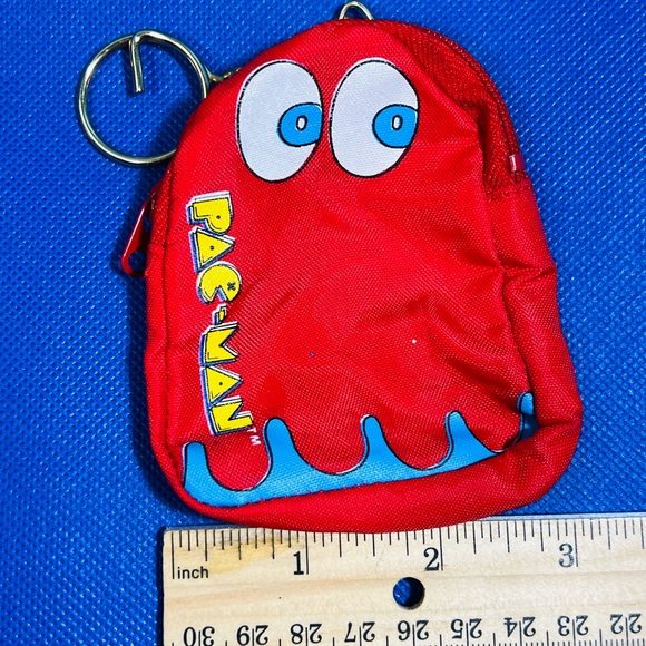 PAC-MAN Vintage 1980 Keychain Change Purse Original Collectible RARE 4” - Picture 2 of 6